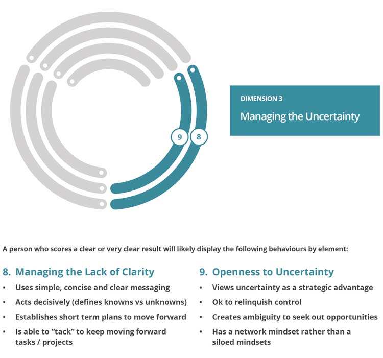 Dimension 3 - Managing the Uncertainty